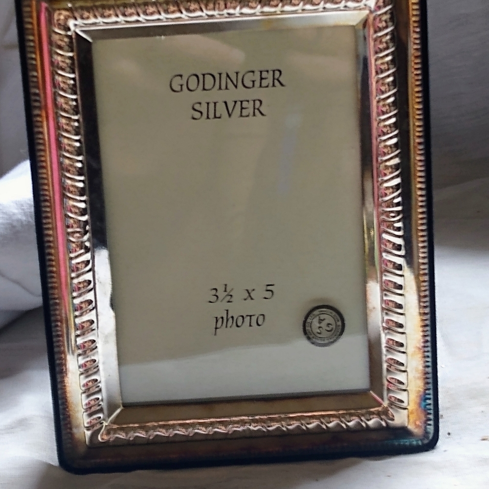 GODINGER SILVER 3 1/5" ×5" PHOTO FRAME